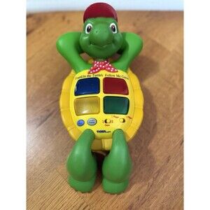 Vintage Y2K Franklin The Turtle PBS Cartoon Light Up Toy Tiger Electronics